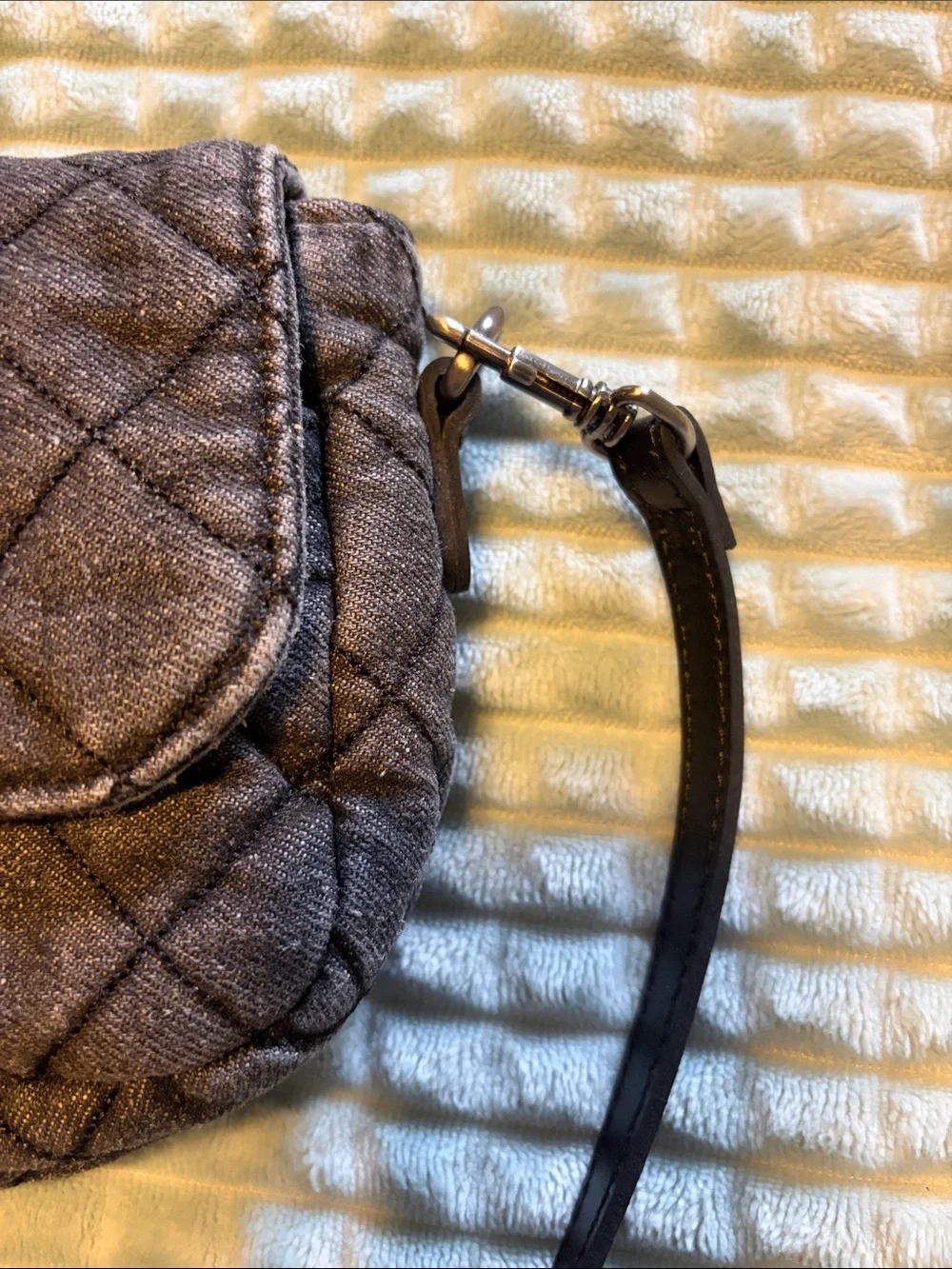 NWT PATRICIA NASH Black Quilted Bonny Crossbody